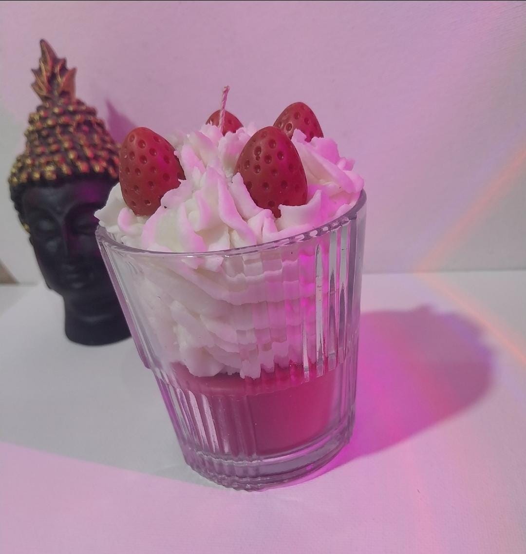 Glass Desert Candle